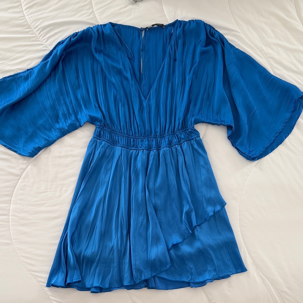 Zara Vibrant Blue Romper